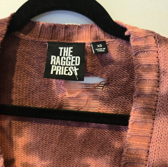 The Ragged Priest Pink Cardigan Size XS - Picture 10 of 16